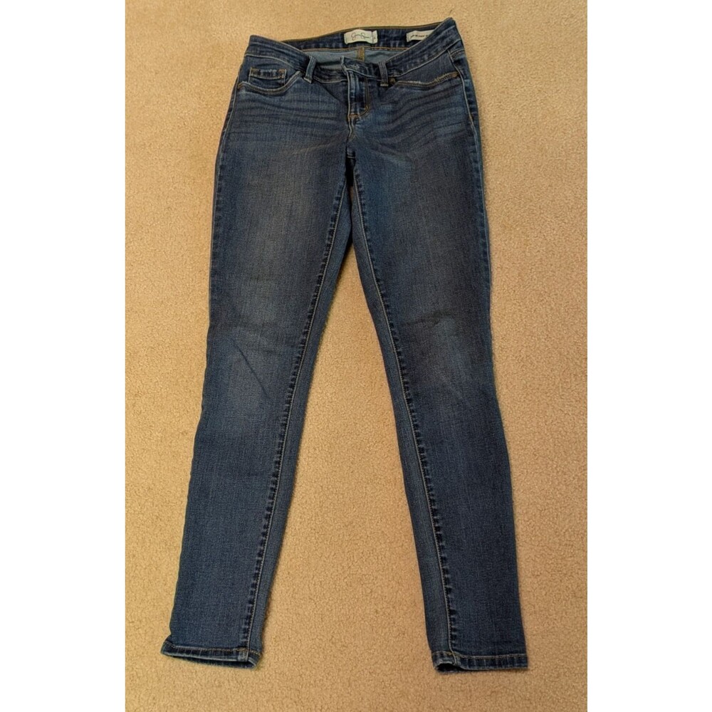 Jessica Simpson Kiss Me Super Skinny Jeans Stretch Mid Rise Women’s Size 26